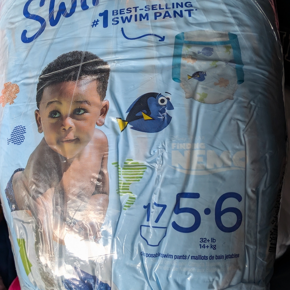 Little Swimmers Swim Pants - Blue